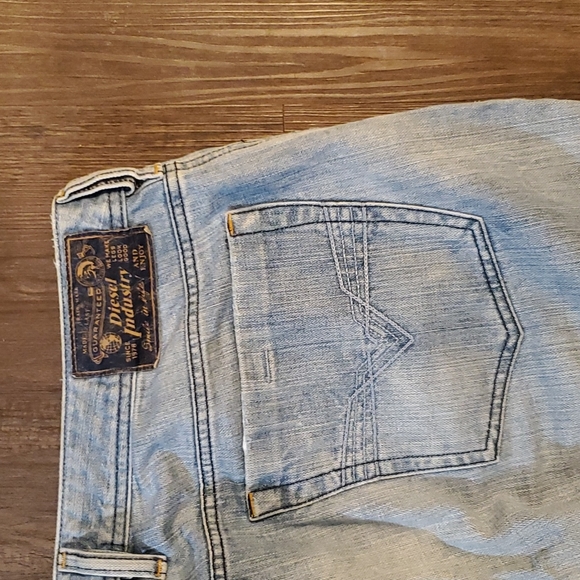 DIESEL ZATHAN Men's Bootcut Button Fly Distressed 38X32 (Actual 39-1/2"×29-1/2") - Picture 10 of 15